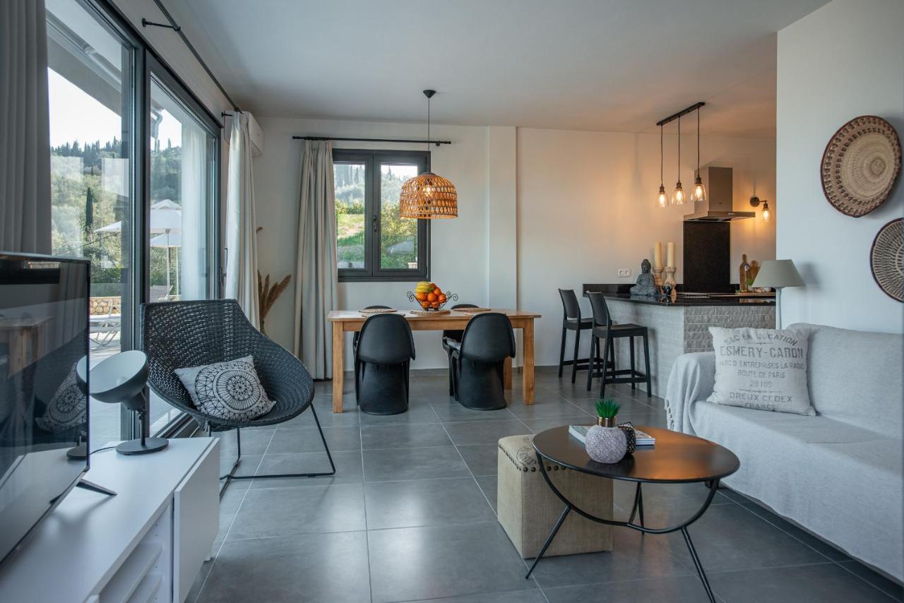 The Corfu Cocoon Villa Apartments Faiakes Eksteriør billede
